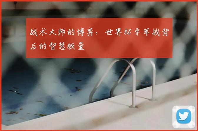 战术大师的博弈,世界杯季军战背后的智慧较量